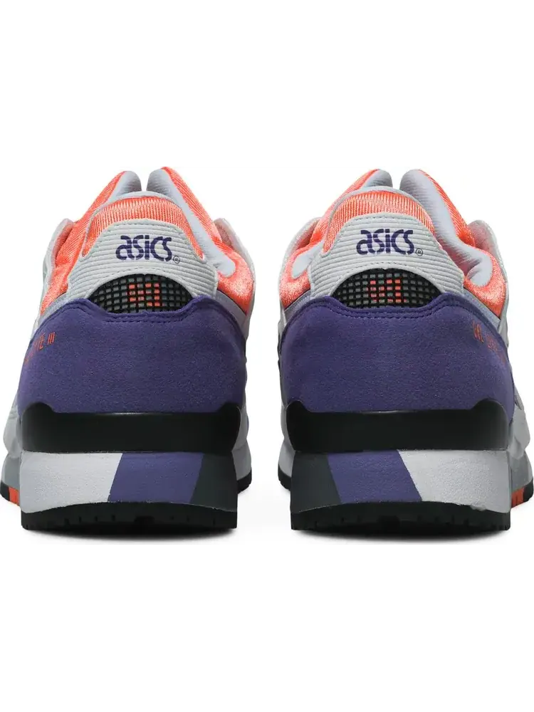 Кроссовки gel lyte 3 og retro 'orange purple' 2020 Asics — изображение 6 из 8, белый