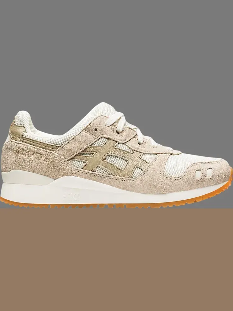 Кроссовки gel lyte 3 og 'monozukuri pack - wood crepe' Asics, пломбир — изображение 1 из 1, бежевый