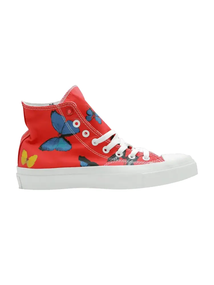 Кроссовки Converse Damien Hirst x Chuck Taylor All Star Hi — изображение 1 из 1, красный