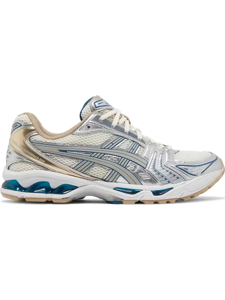Кроссовки gel kayano 14 'cream pure silver' Asics, пломбир — изображение 1 из 8, бежевый