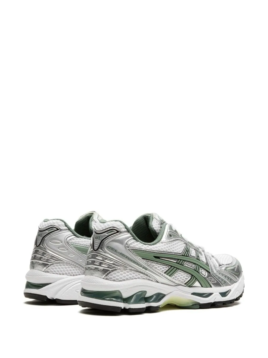 Кроссовки gel kayano 14 'pure silver slate grey' Asics — изображение 2 из 5, белый