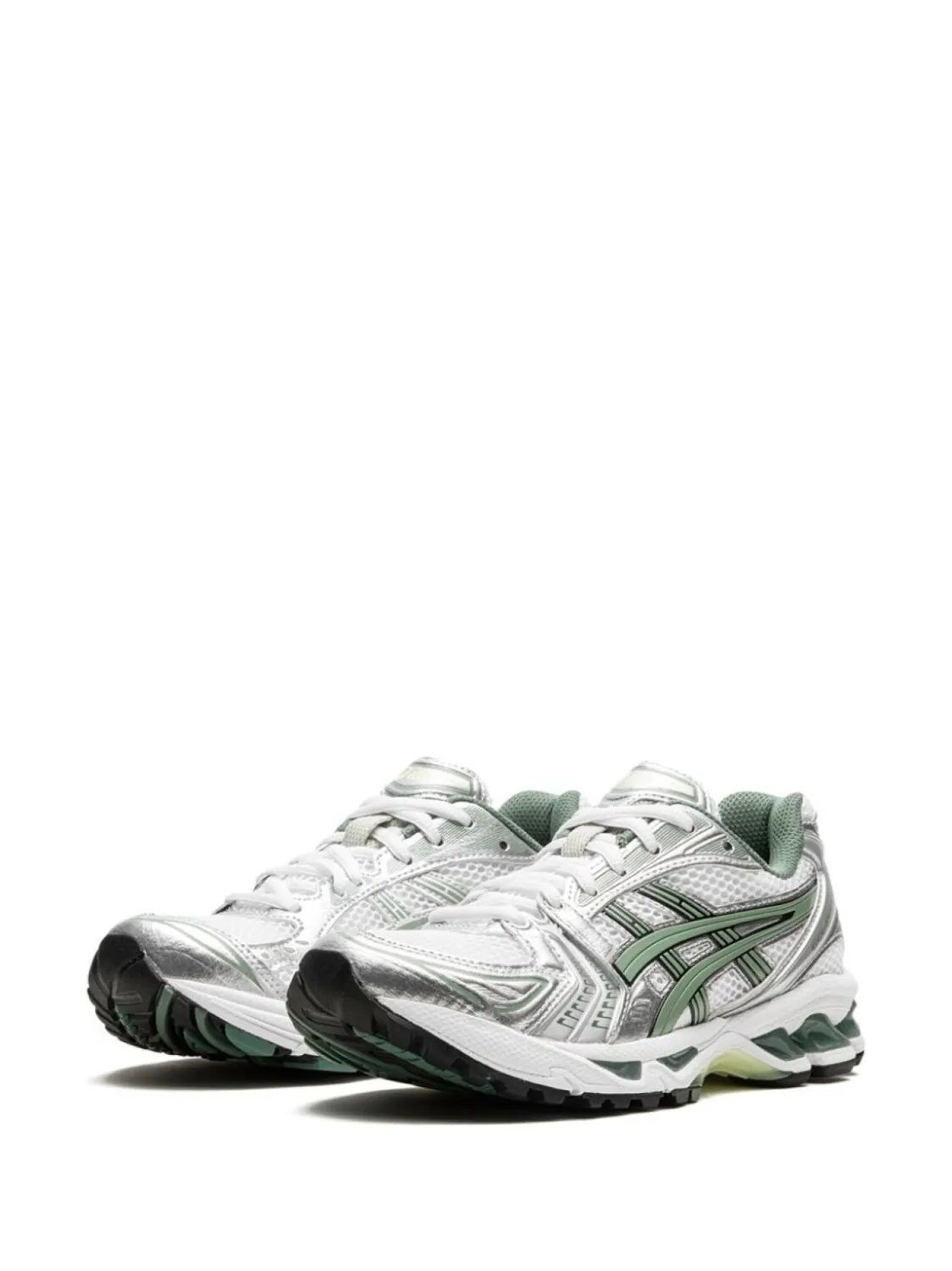 Кроссовки gel kayano 14 'pure silver slate grey' Asics — изображение 4 из 5, белый