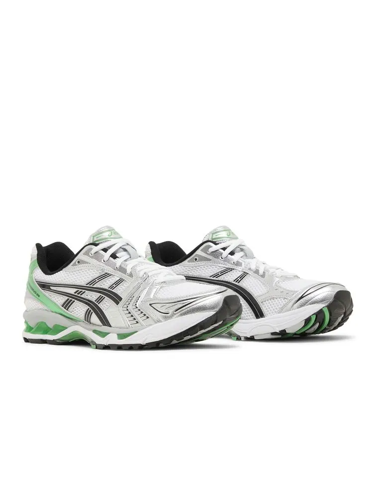 Кроссовки Gel Kayano 14 'White Malachite Green' — изображение 8 из 8, белый зеленый