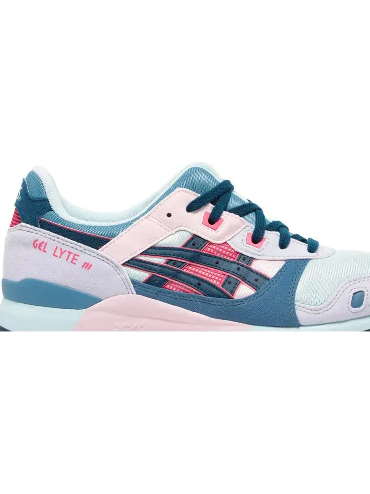 Кроссовки gel lyte 3 og 'back streets of japan - aqua' Asics — изображение 2 из 8, синий