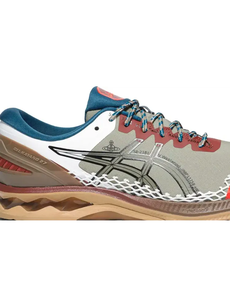 Кроссовки vivienne westwood x gel kayano 27 de 'lichen green brown' Asics — изображение 2 из 10, зеленый