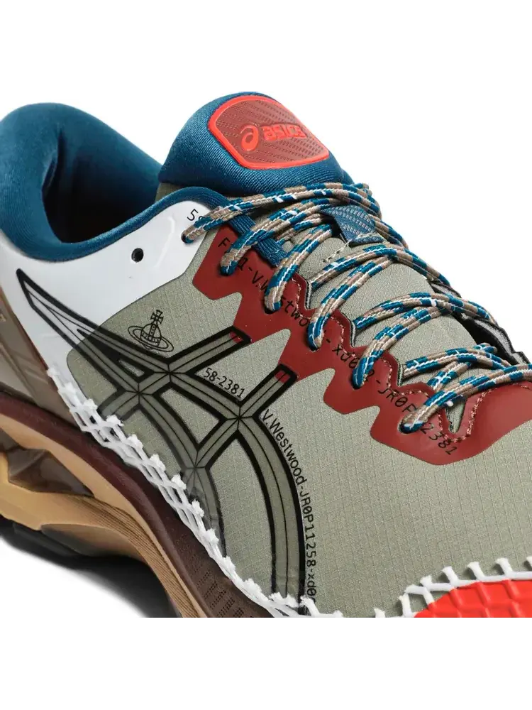 Кроссовки vivienne westwood x gel kayano 27 de 'lichen green brown' Asics — изображение 9 из 10, зеленый