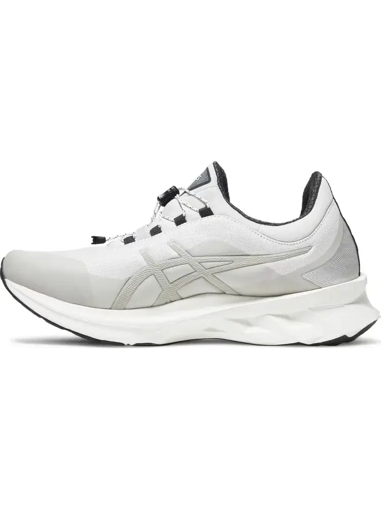 Кроссовки novablast 'smoke grey' Asics — изображение 3 из 8, серый