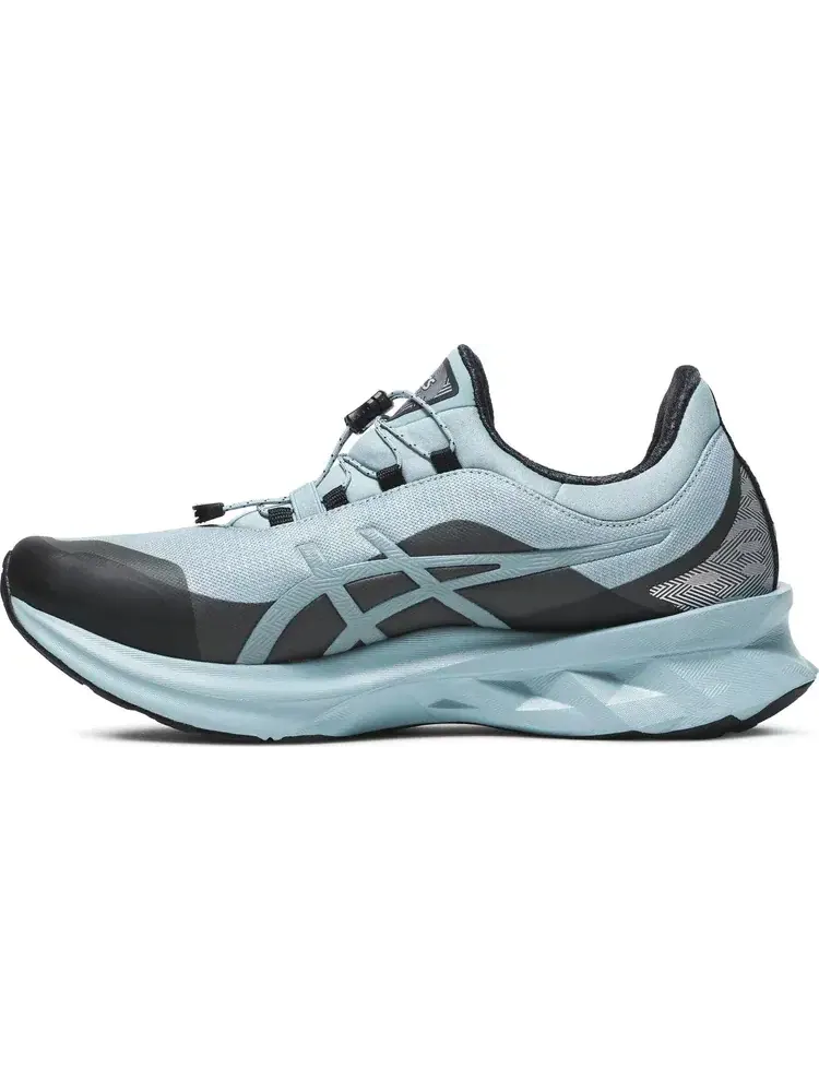 Кроссовки novablast 'light steel' Asics — изображение 3 из 8, серый