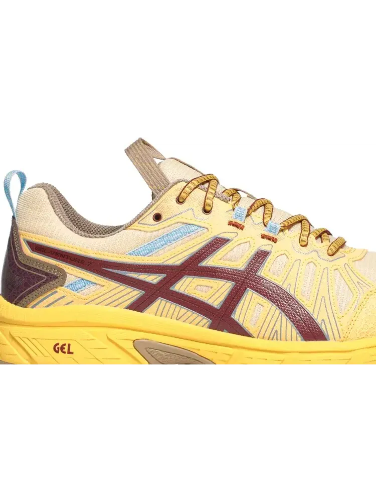 Кроссовки hn1-s gel venture 7 'yellow' Asics — изображение 2 из 10, желтый