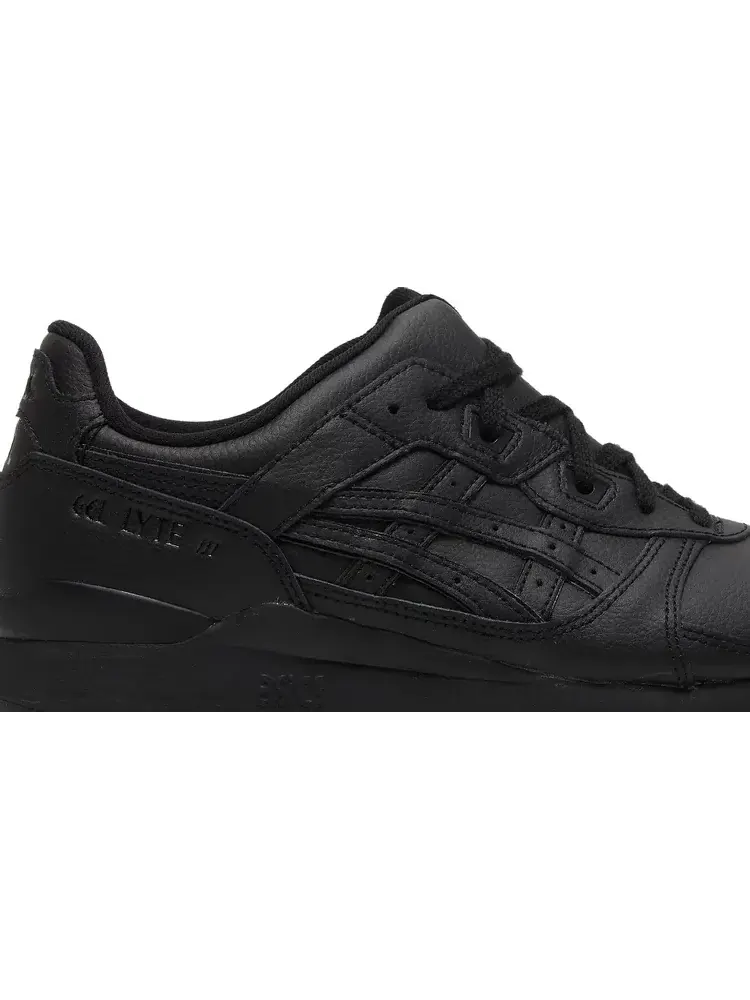 Кроссовки gel lyte 3 og 'triple black' Asics — изображение 2 из 8, черный