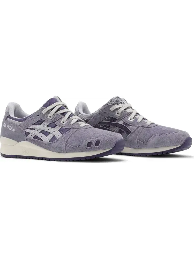 Кроссовки gel lyte 3 og 'ash rock bandana' Asics — изображение 8 из 8, фиолетовый