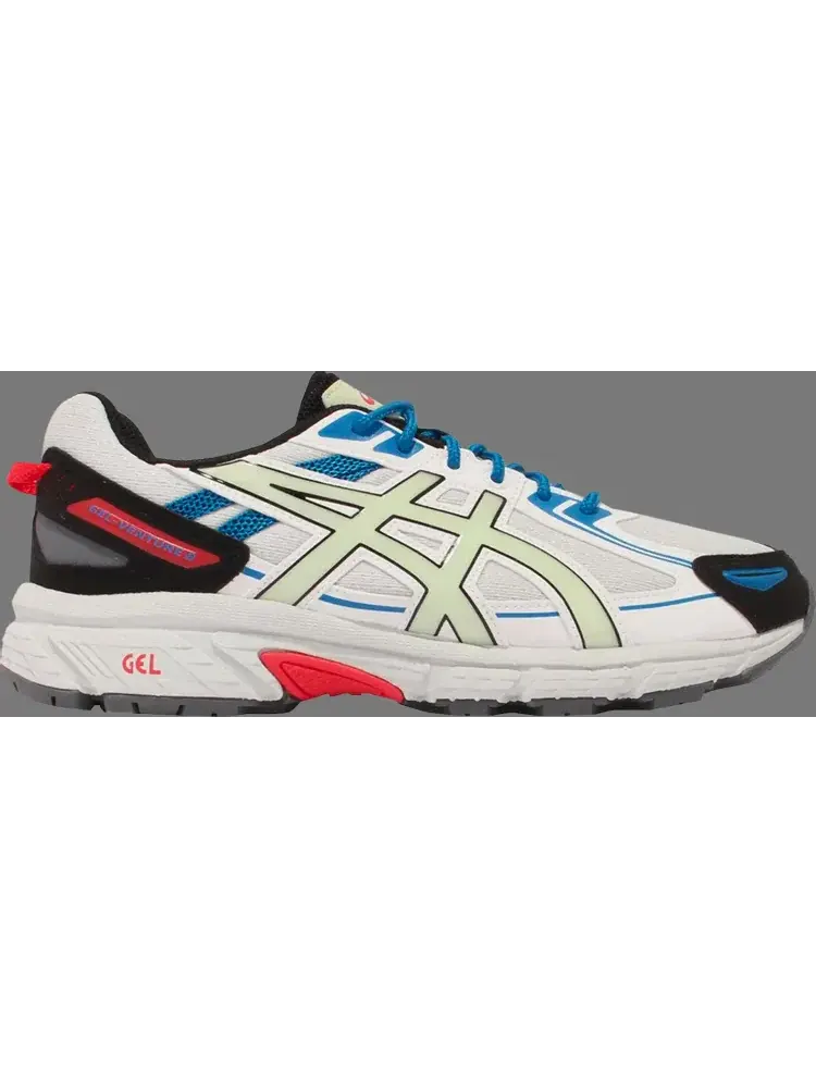 Кроссовки gel venture 6 'glacier grey whisper green' Asics — изображение 1 из 1, серый