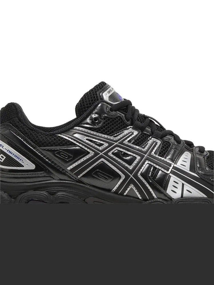 Кроссовки Gel Nimbus 9 'Black Pure Silver' — изображение 2 из 4, черный