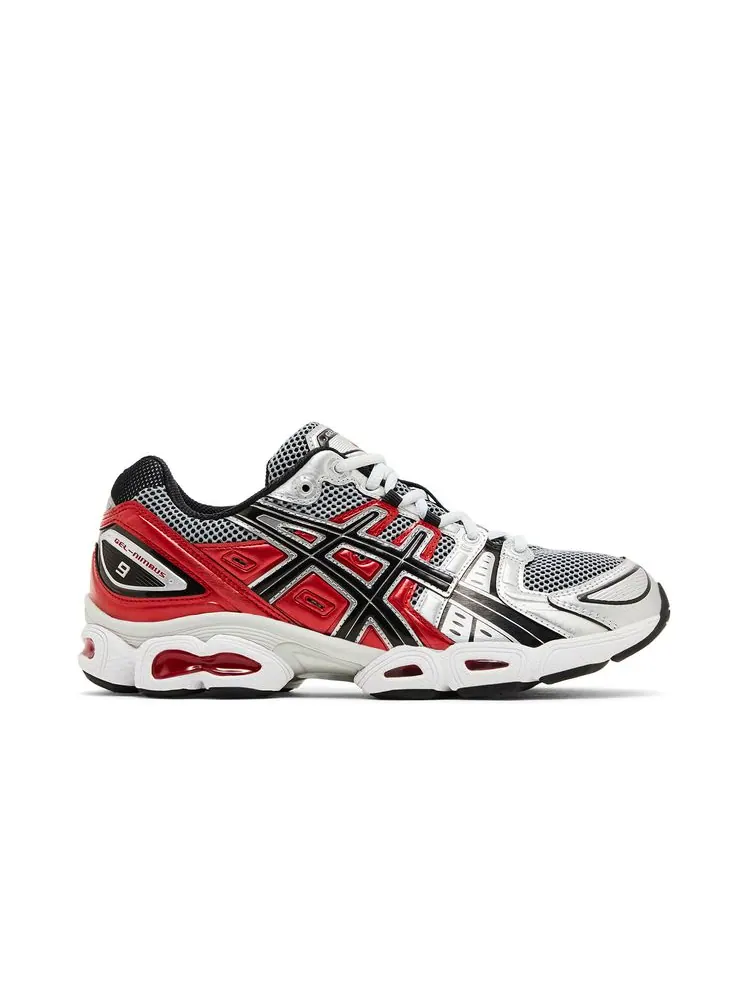 Кроссовки Gel Nimbus 9 'Pure Silver Classic Red' — изображение 1 из 8