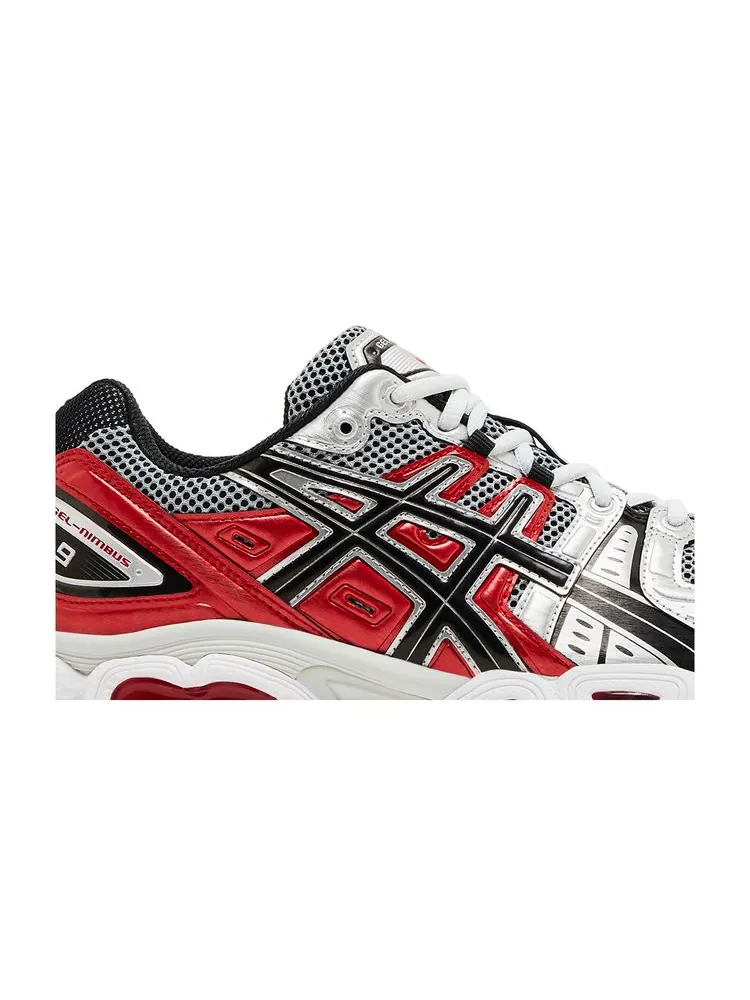 Кроссовки Gel Nimbus 9 'Pure Silver Classic Red' — изображение 2 из 8
