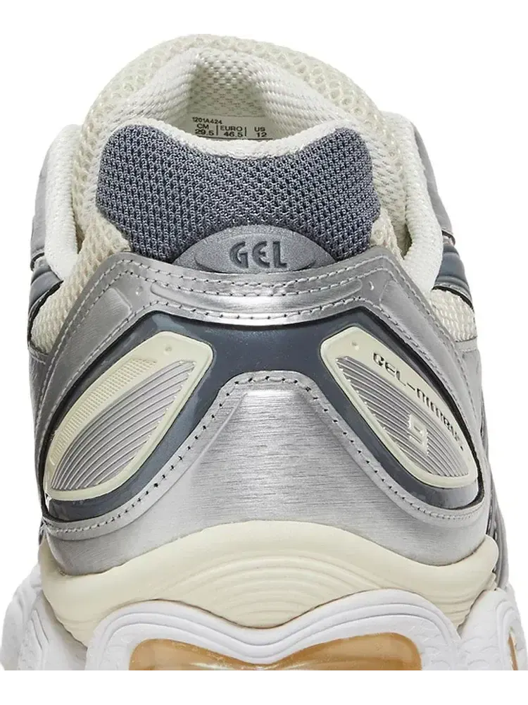 Кроссовки gel nimbus 9 'pure silver metropolis' Asics — изображение 7 из 8, серебряный