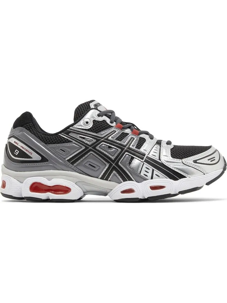 Кроссовки Gel Nimbus 9 'Graphite Grey Red' — изображение 1 из 4, серый