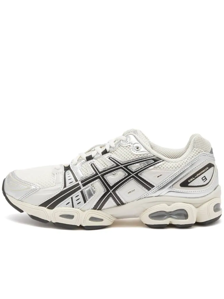 Кроссовки Gel-Nimbus 9 Asics — изображение 5 из 9, кремовый/черный