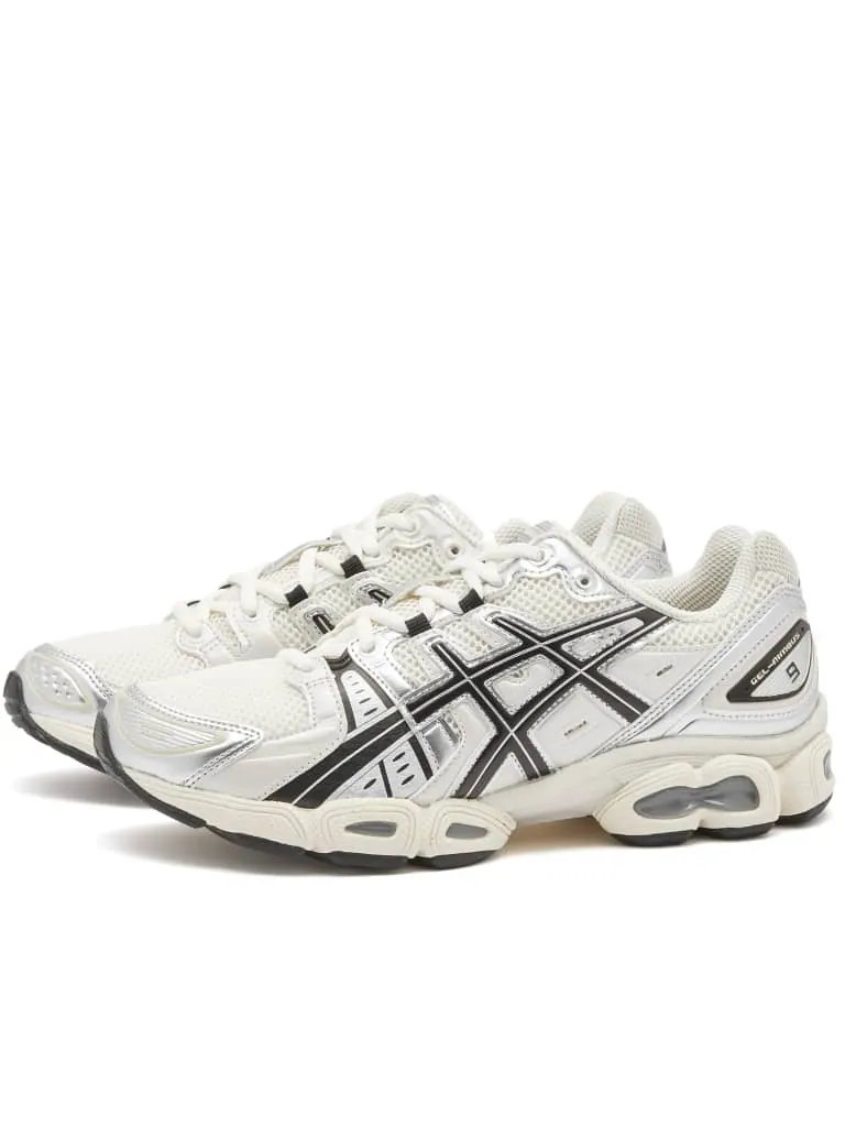 Кроссовки Gel-Nimbus 9 Asics — изображение 9 из 9, кремовый/черный
