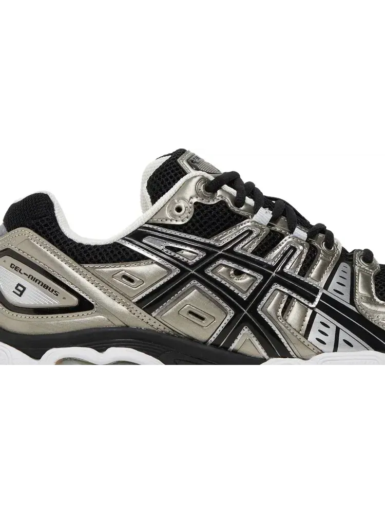 Кроссовки gel nimbus 9 'frosted almond black' Asics — изображение 2 из 8, коричневый