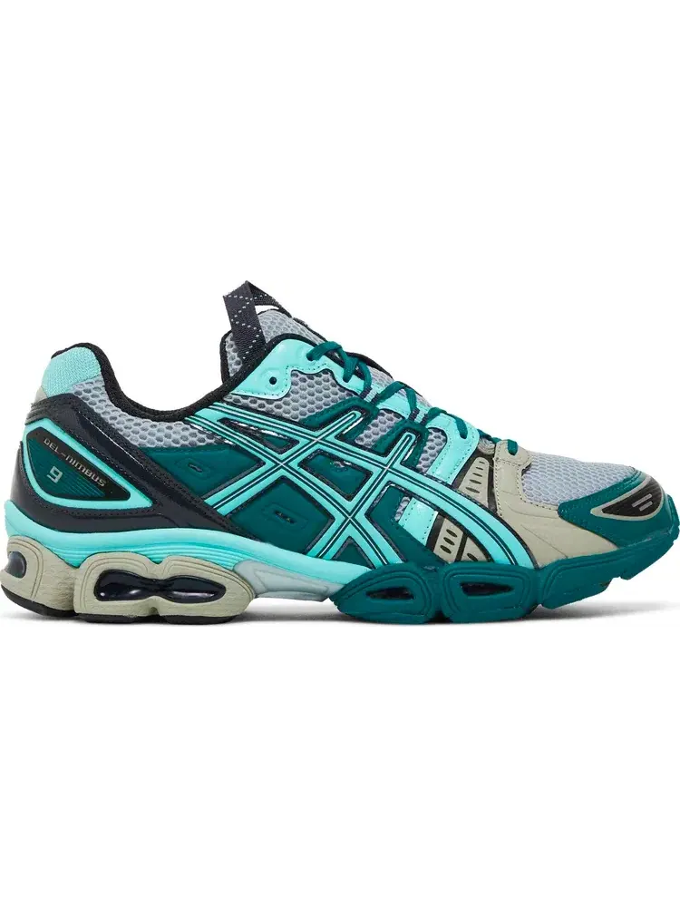 Кроссовки ub3-s gel nimbus 9 'piedmont grey aruba blue' Asics — изображение 1 из 8, серый