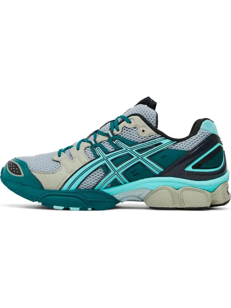 Кроссовки ub3-s gel nimbus 9 'piedmont grey aruba blue' Asics — изображение 3 из 8, серый