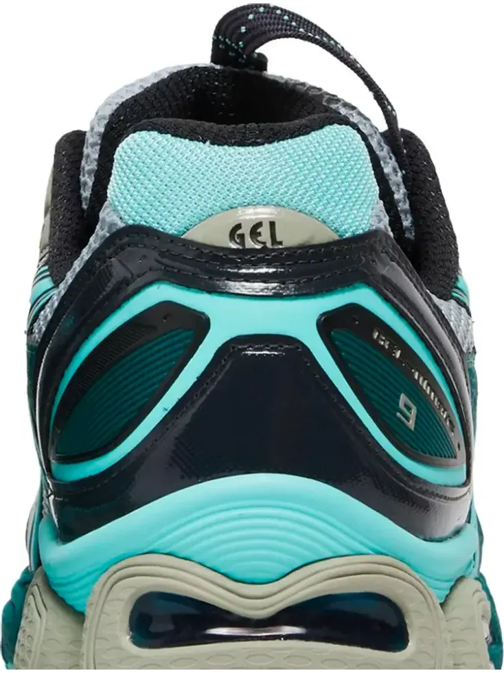 Кроссовки ub3-s gel nimbus 9 'piedmont grey aruba blue' Asics — изображение 7 из 8, серый