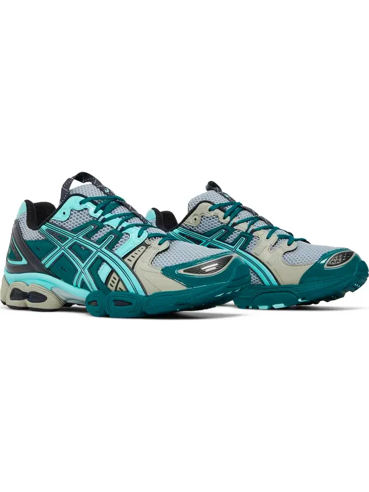 Кроссовки ub3-s gel nimbus 9 'piedmont grey aruba blue' Asics — изображение 8 из 8, серый