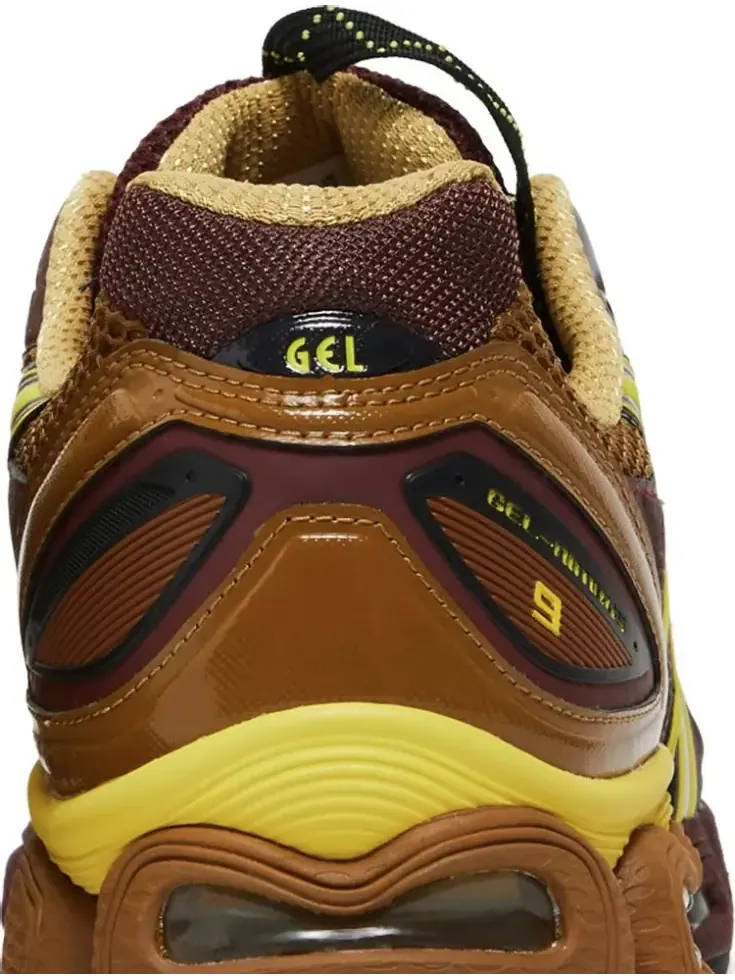 Кроссовки ub3-s gel nimbus 9 'rum raisin' Asics — изображение 7 из 8, красный