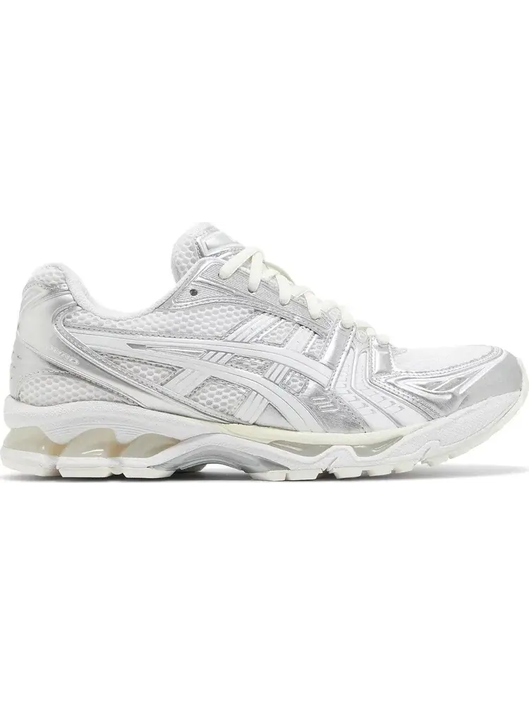 Кроссовки jjjjound x gel kayano 14 'silver white' Asics — изображение 1 из 8, серебряный