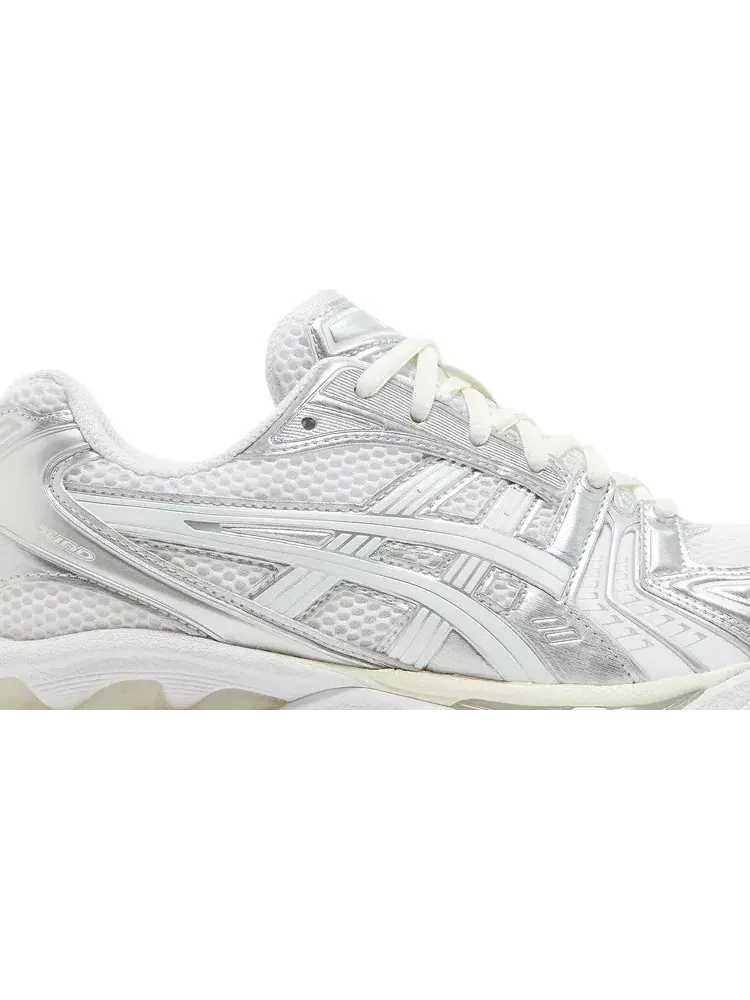 Кроссовки jjjjound x gel kayano 14 'silver white' Asics — изображение 2 из 8, серебряный