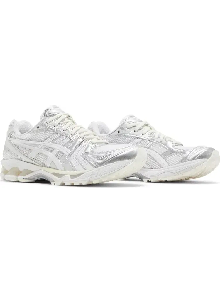 Кроссовки jjjjound x gel kayano 14 'silver white' Asics — изображение 8 из 8, серебряный