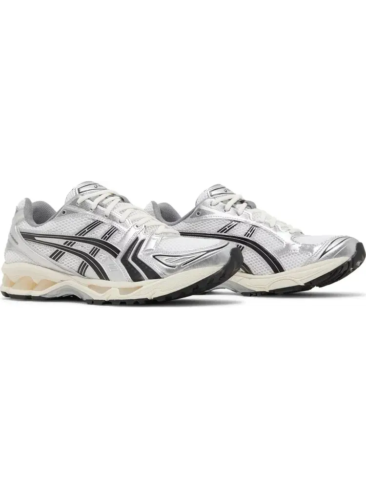 Кроссовки jjjjound x gel kayano 14 'silver black' Asics — изображение 8 из 8, серебряный