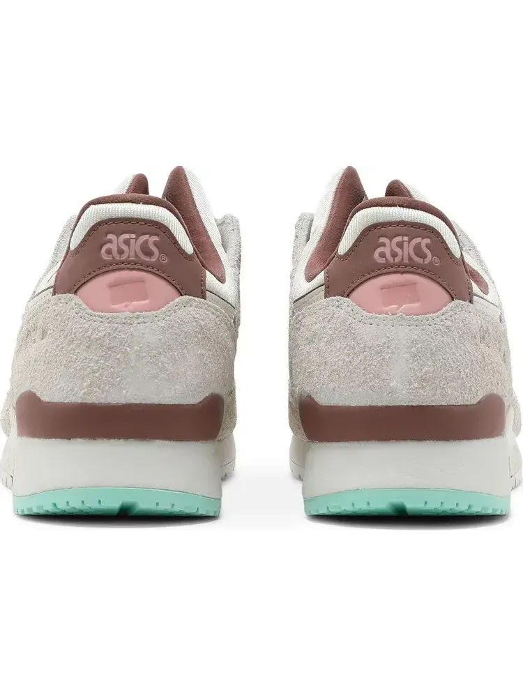 Кроссовки nice kicks x gel lyte 3 og 'nice cream' Asics, пломбир — изображение 6 из 8, бежевый
