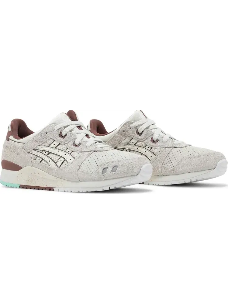 Кроссовки nice kicks x gel lyte 3 og 'nice cream' Asics, пломбир — изображение 8 из 8, бежевый