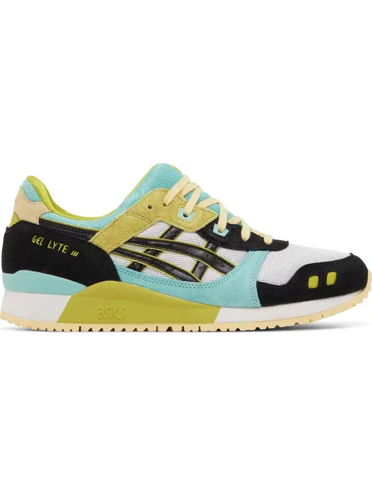 Кроссовки gel lyte 3 og 'moss green blue' Asics — изображение 1 из 7, белый