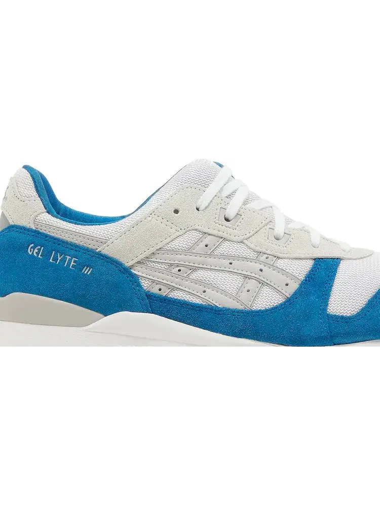 Кроссовки gel lyte 3 og 'white oyster grey' Asics — изображение 2 из 8, синий