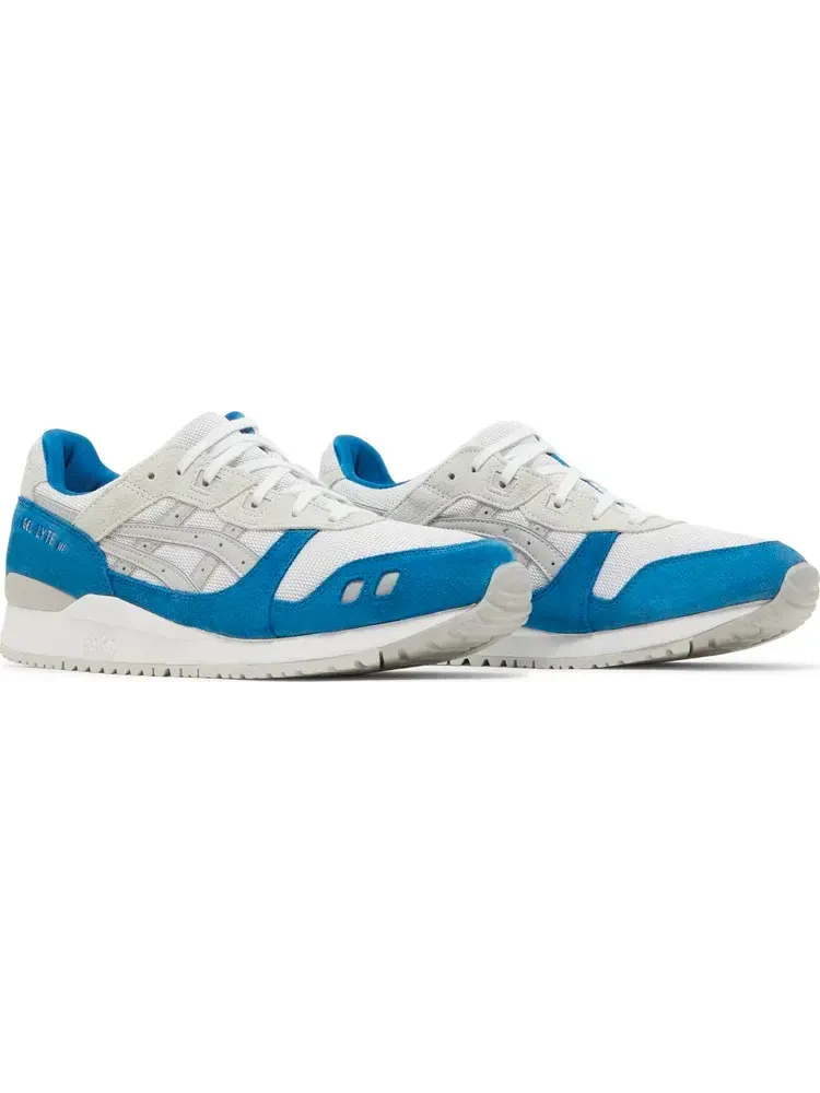 Кроссовки gel lyte 3 og 'white oyster grey' Asics — изображение 8 из 8, синий