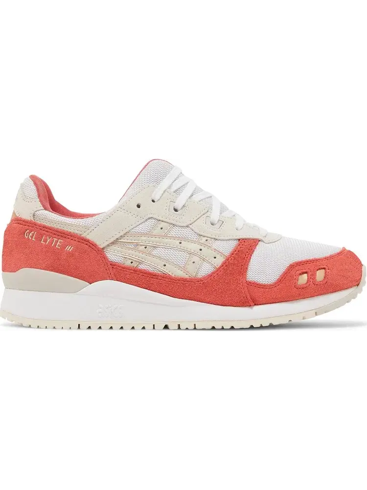 Кроссовки gel lyte 3 og 'white smoke grey' Asics — изображение 1 из 8, красный