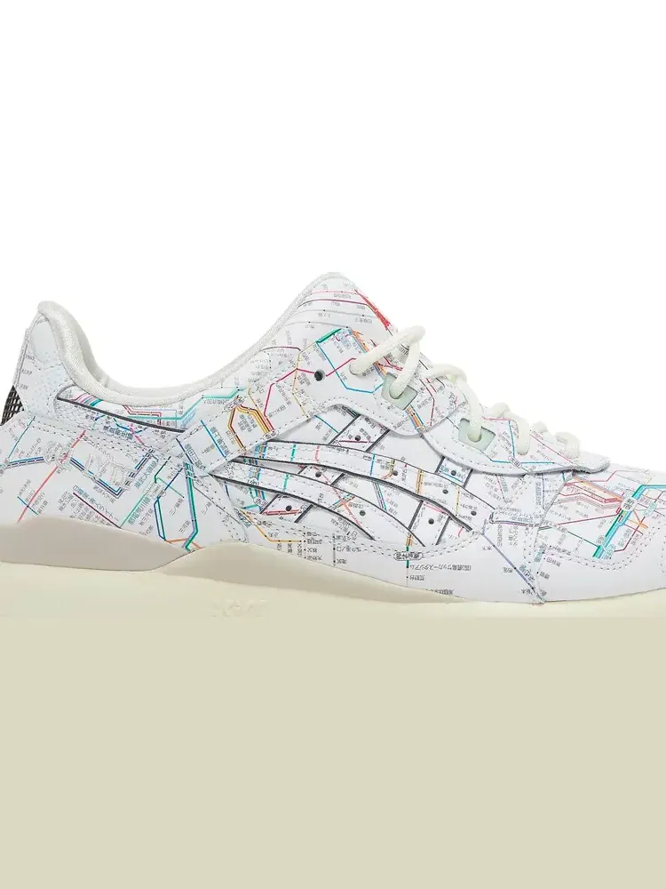Кроссовки atmos x gel lyte 3 og 'tokyo subway' Asics — изображение 2 из 8, белый