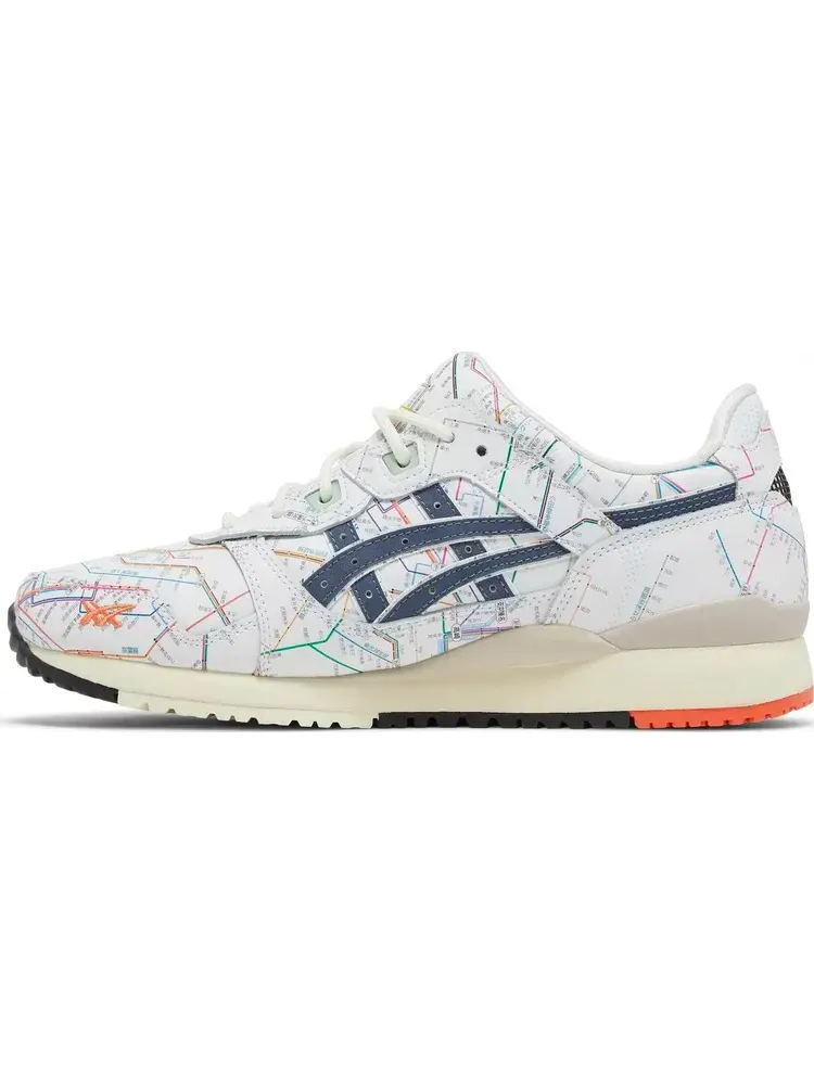 Кроссовки atmos x gel lyte 3 og 'tokyo subway' Asics — изображение 3 из 8, белый