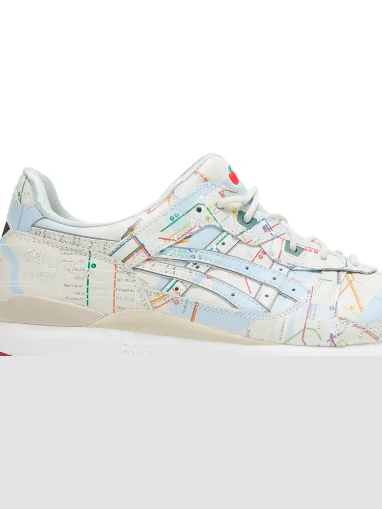 Кроссовки atmos x gel lyte 3 og 'nyc subway' Asics, пломбир — изображение 2 из 8, бежевый
