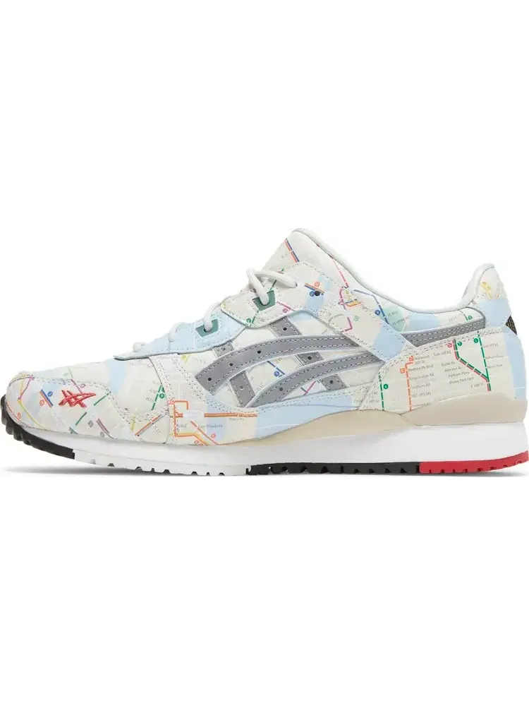Кроссовки atmos x gel lyte 3 og 'nyc subway' Asics, пломбир — изображение 3 из 8, бежевый