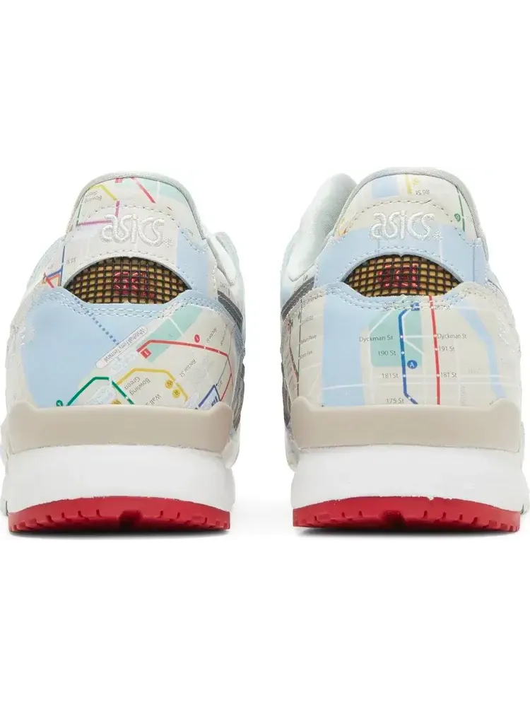 Кроссовки atmos x gel lyte 3 og 'nyc subway' Asics, пломбир — изображение 6 из 8, бежевый