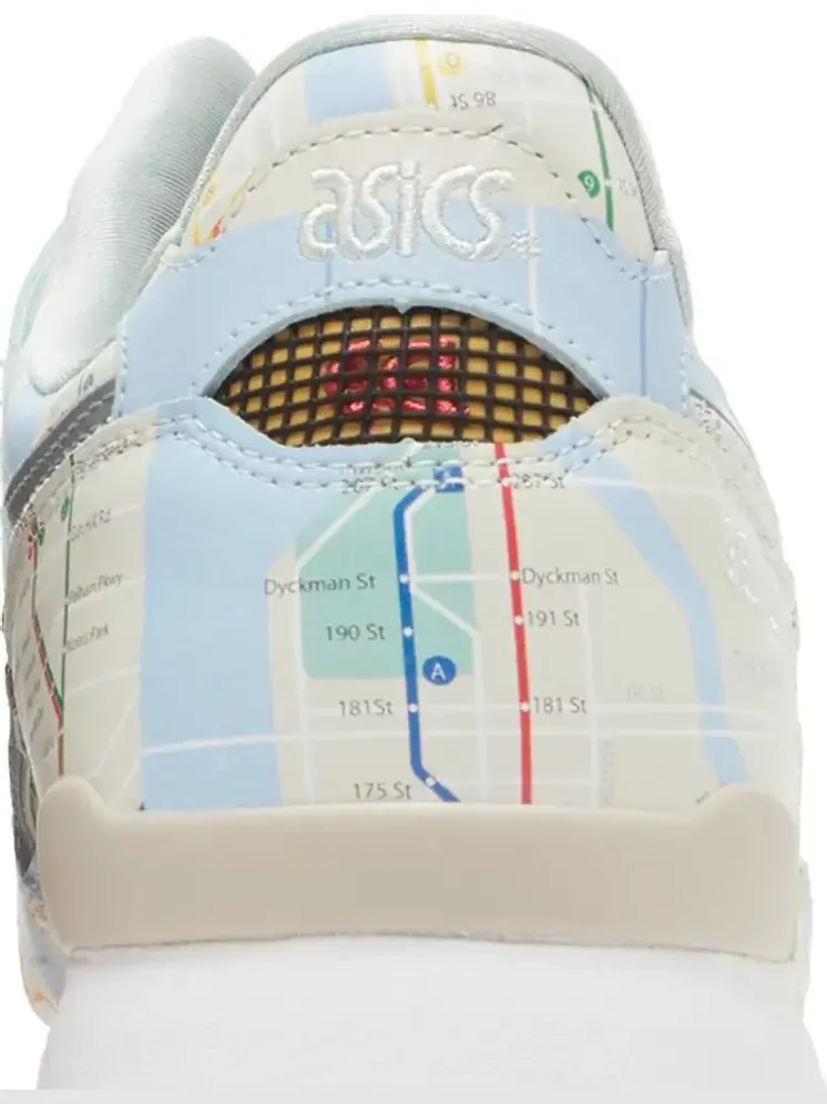 Кроссовки atmos x gel lyte 3 og 'nyc subway' Asics, пломбир — изображение 7 из 8, бежевый