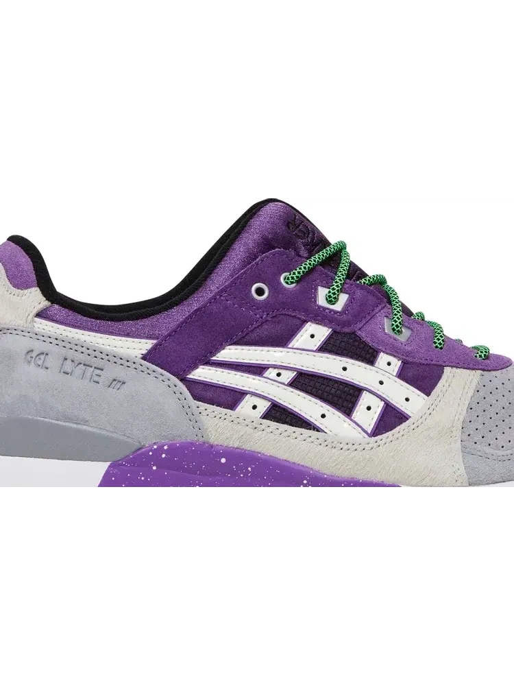 Кроссовки atmos x sneaker freaker x gel lyte 3 'alley cats' Asics — изображение 2 из 10, фиолетовый