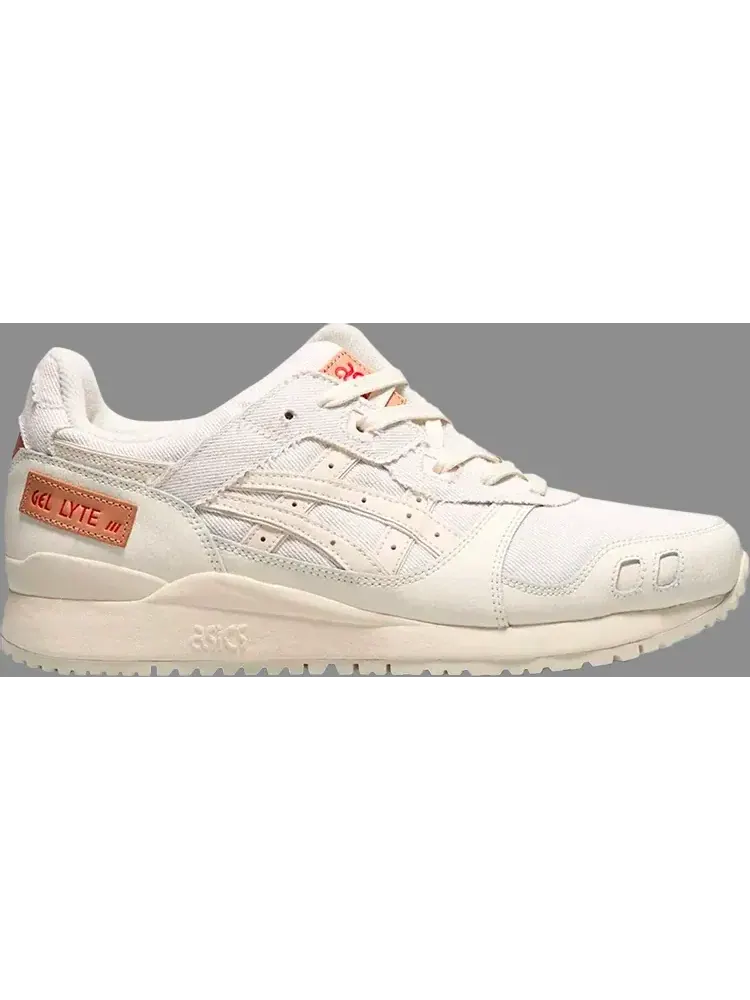 Кроссовки gel lyte 3 og 'okayama denim pack - cream' Asics, пломбир — изображение 1 из 1, бежевый