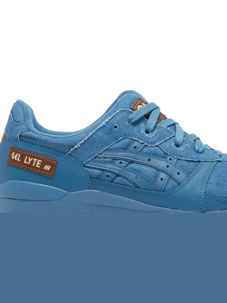 Кроссовки gel lyte 3 og 'okayama denim pack - azure' Asics — изображение 2 из 8, синий