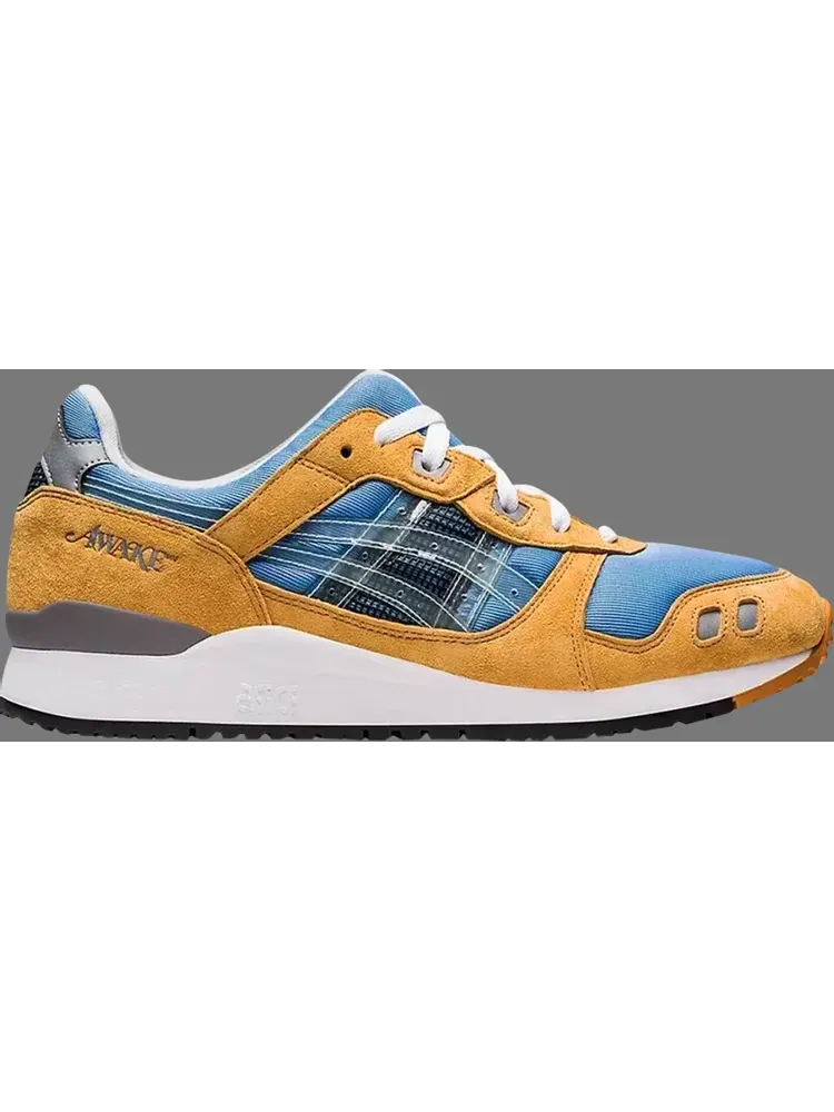 Кроссовки awake ny x gel lyte 3 'della robbia blue' Asics — изображение 1 из 1, желтый