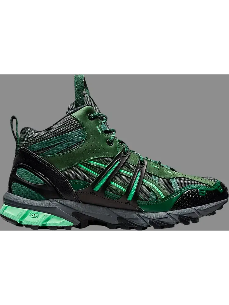Кроссовки us2-s gel sonoma 15-50 mt 'evergreen anthracite' Asics — изображение 1 из 1, зеленый